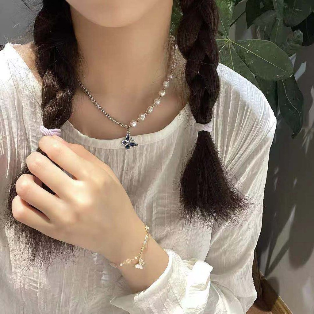 Vòng cổ nữ dễ thương nhẹ nhàng hàn quốc xinh xắn siêu xinh V129