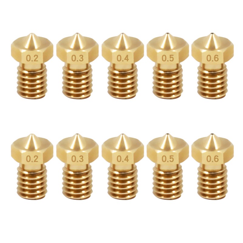 Set 10 Vòi Phun M6 Cho Máy In 3d