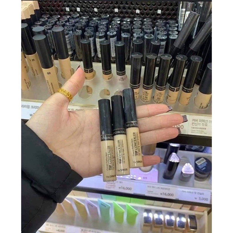 🌿Kem Che Khuyết Điểm The Saem Cover Perfection Tip Concealer