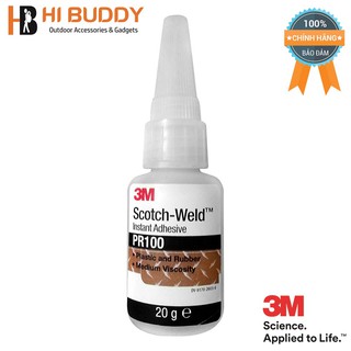 Keo Dán 3M PR100 Scotch-Weld 20g, Dán Giày Dép Da, Kim Loại Gỗ, Sành Sứ Siêu Dính HIBUSHOP