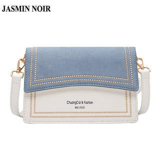 Túi xách đeo vai JASMIN NOIR bằng da PU kiểu nữ sinh trẻ trung thời trang