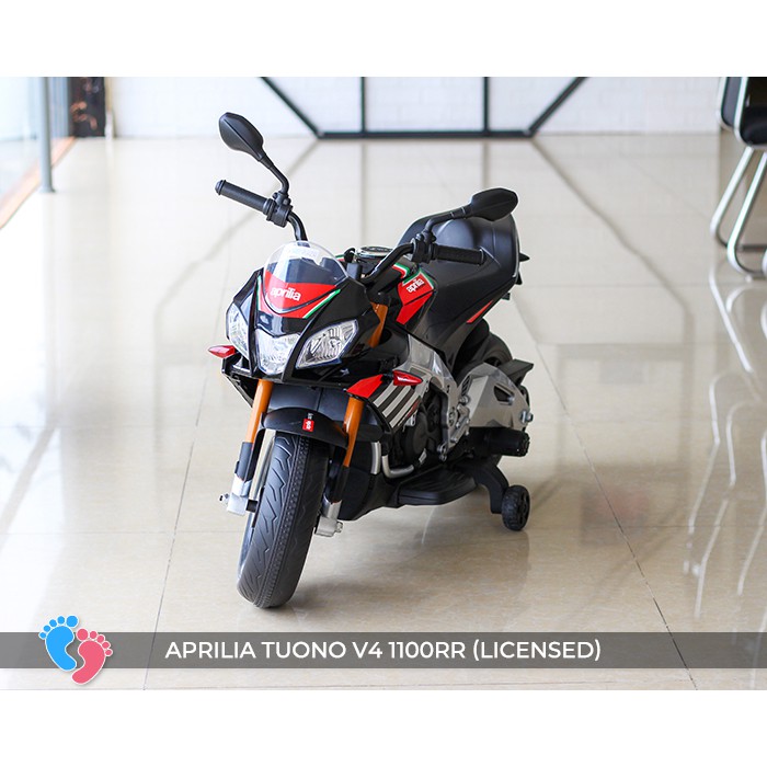 Mô tô điện Licensed APRILIA TUONO cho bé BABY PLAZA V4 1100RR