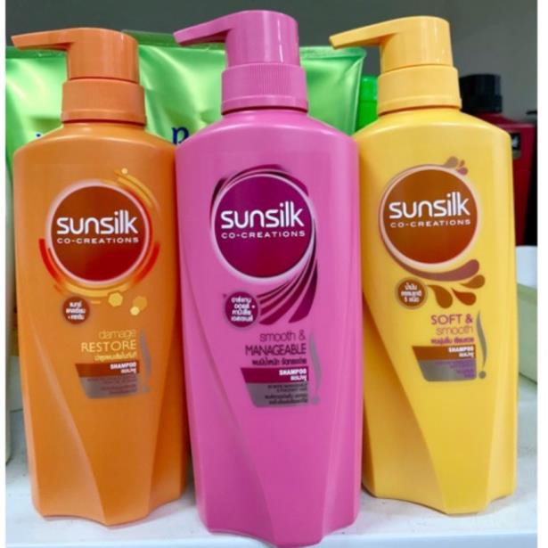 Dầu Gội Sunsilk Thái Lan 450ml Khóa Nếp Tóc