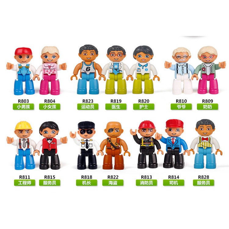 Mô hình đồ chơi lắp ráp GOROCK kiểu nhân vật sáng tạo dành cho trẻ em