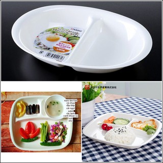 Khay ăn dặm chia 2,3 ngăn Nakaya cho bé Hàng Nhập Khẩu Từ Nhật