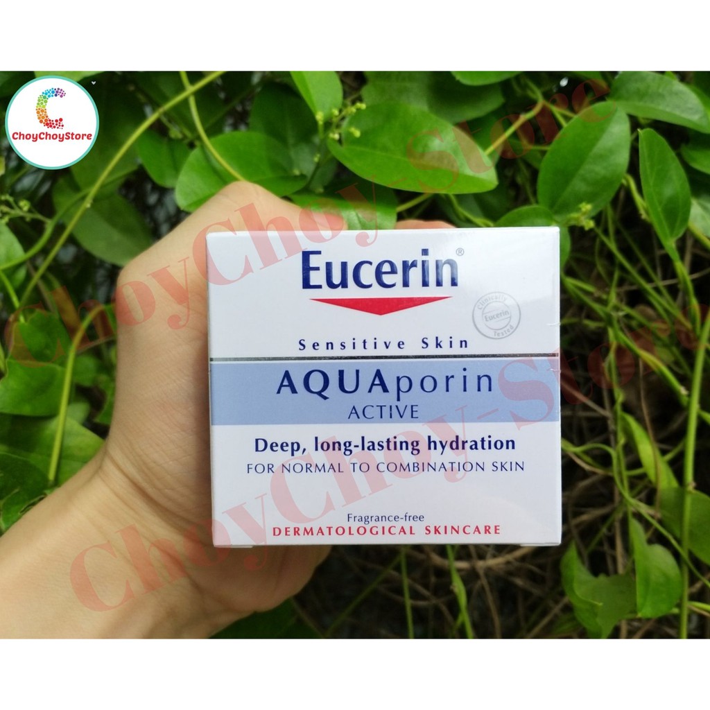 [TEM CTY] EUCERIN AQUAPorin Active For Normal To Combination Skin 50mL - Kem dưỡng ẩm cho da