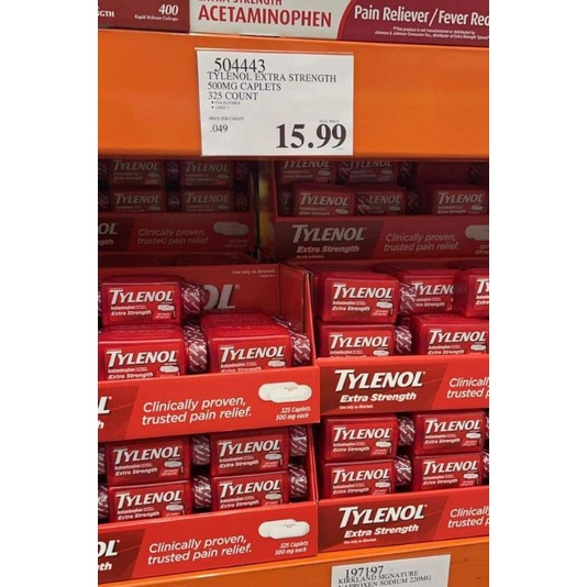 𝙏YLE𝙉OL 500mg 325 viên của Mỹ có bill date 2025 | Thế Giới Skin Care