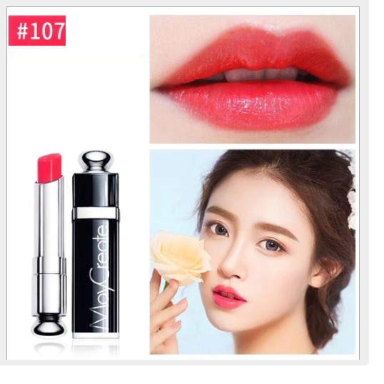 Son dưỡng môi có màu Maycreate bản vỏ đen | BigBuy360 - bigbuy360.vn