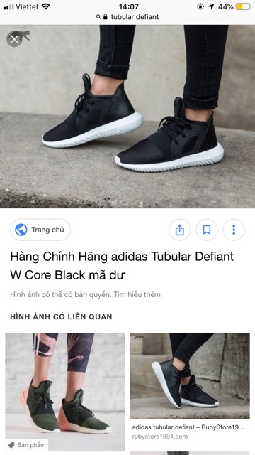 Giầy adidas tubular defiant w chính hãng