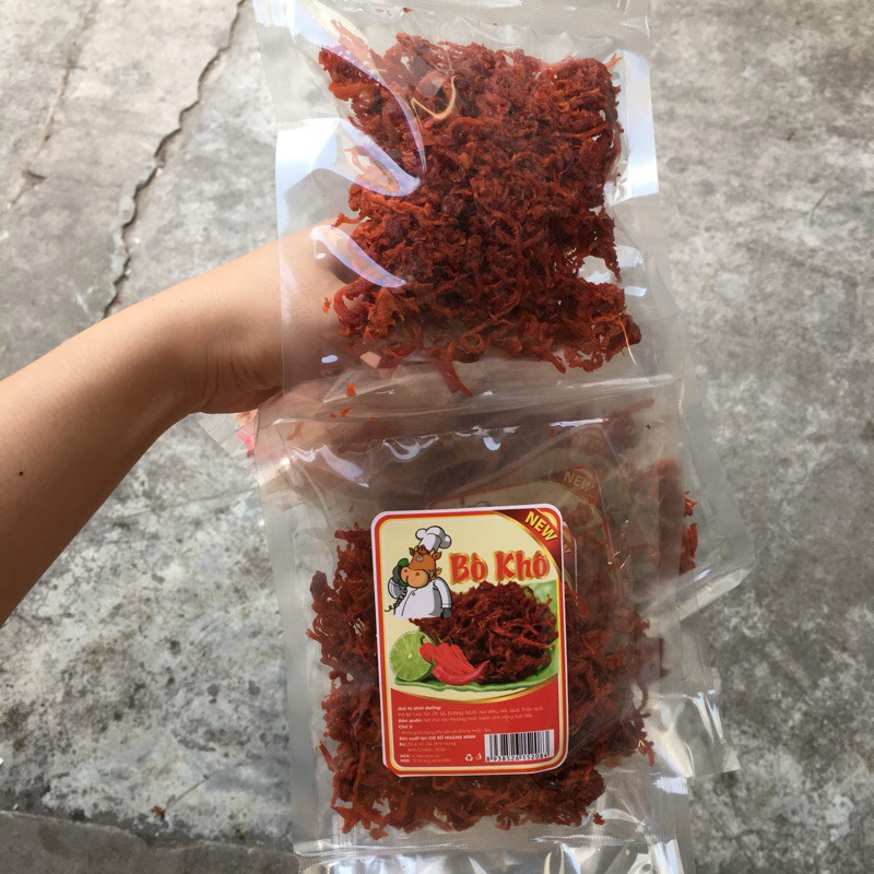 Combo 2 Gói Bò Khô 80g/gói Ngon, Ngọt, Thơm- Chất Lượng Đỉnh Của Chóp Hàng Loại Ngon - Hàng Tiếp Khách