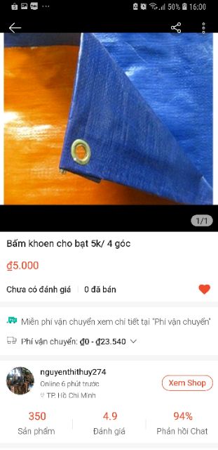 Bạt che nắng, mưa khổ 4m bán theo mét ( BẤM KHOEN NHẮN TIN SHOP GỬI LINK )