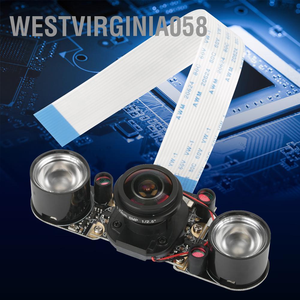 Westvirginia058 Westvirginia058 5 Million Pixels Night Vision Automatically Switch IR CUT Camera Module Board For Raspberry Pi