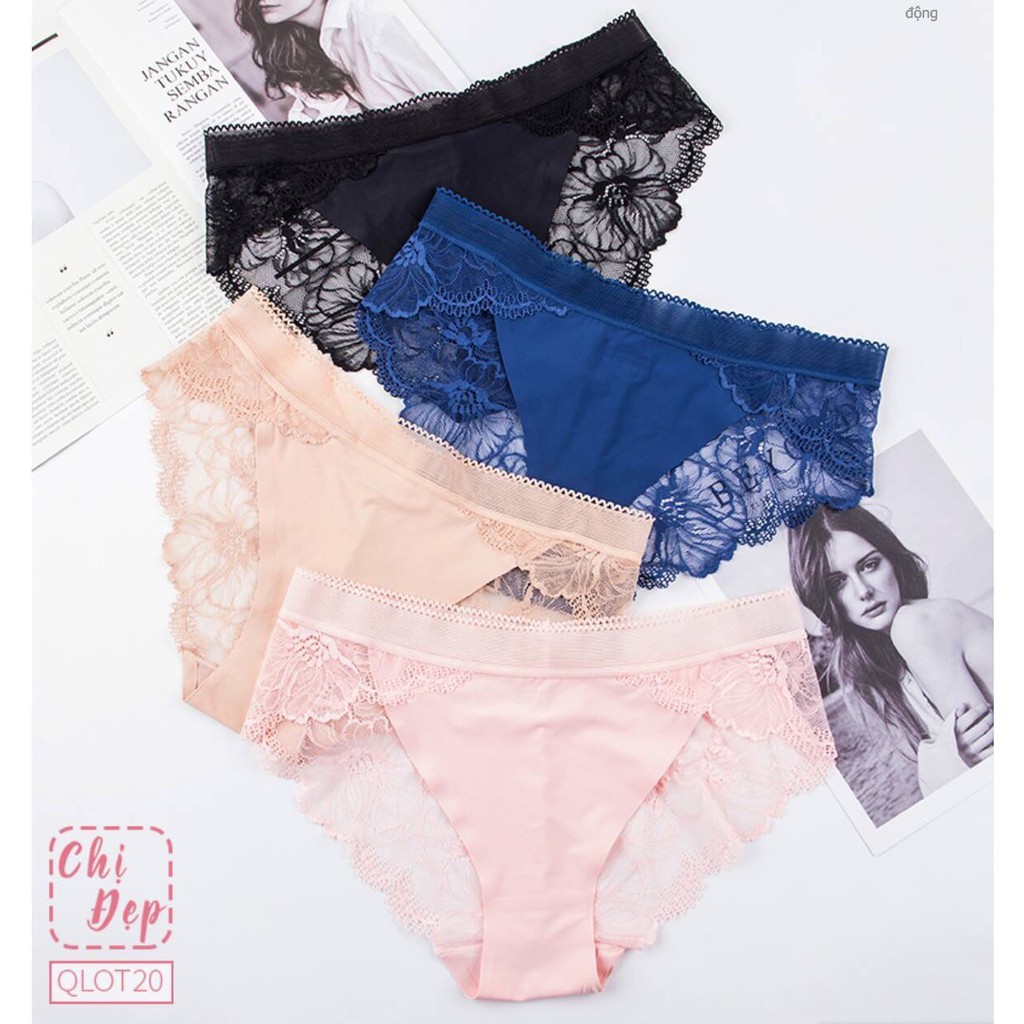 Sét 5 quần lót su ren mã mới siêu sexy ms 8423