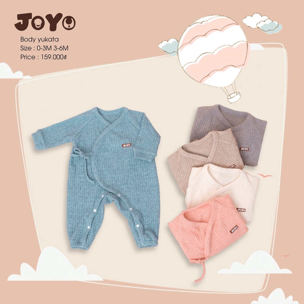 Bộ Body nỉ len mềm mịn hãng Joyo