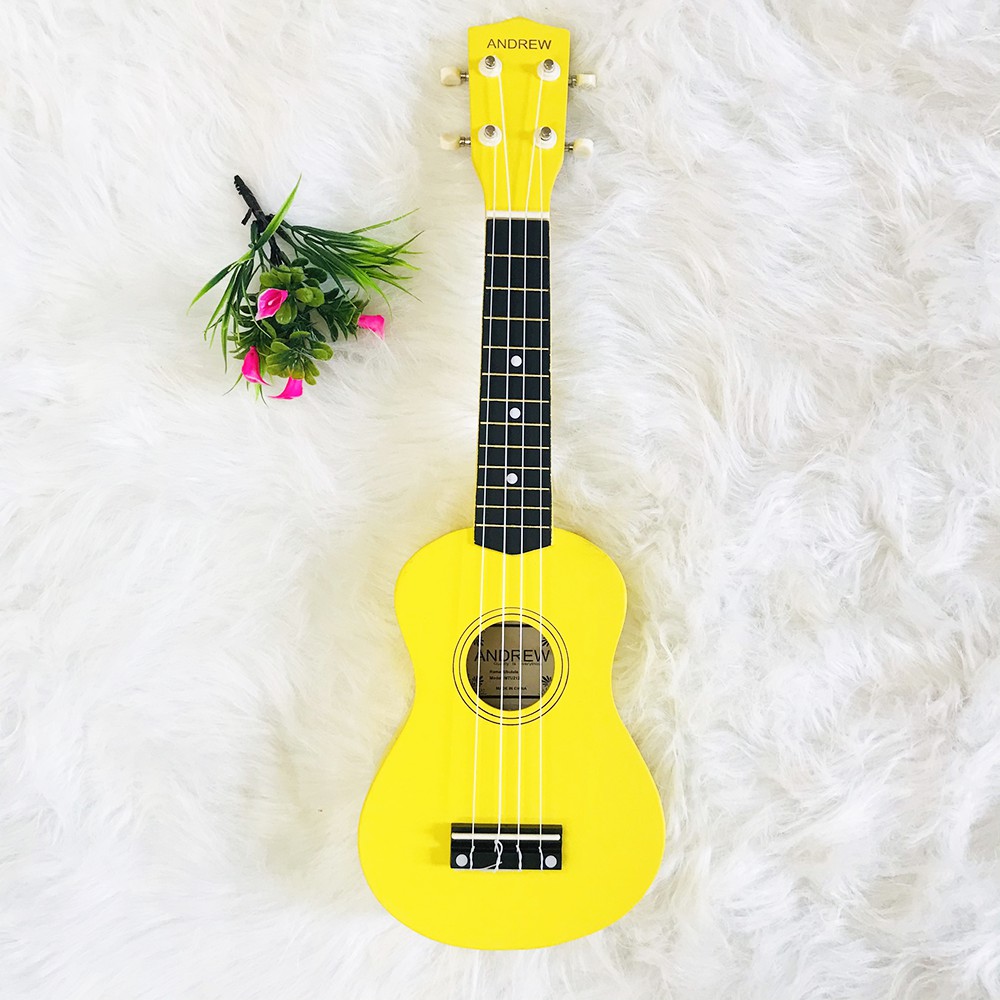 [Ukulele giá rẻ] Đàn Ukulele Soprano (21inch) nhiều màu sắc, hoạt hình dễ thương ( Tặng móng gảy, GT)