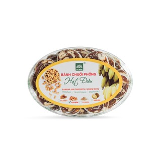 Bánh chuối phồng hạt điều 220 Gram