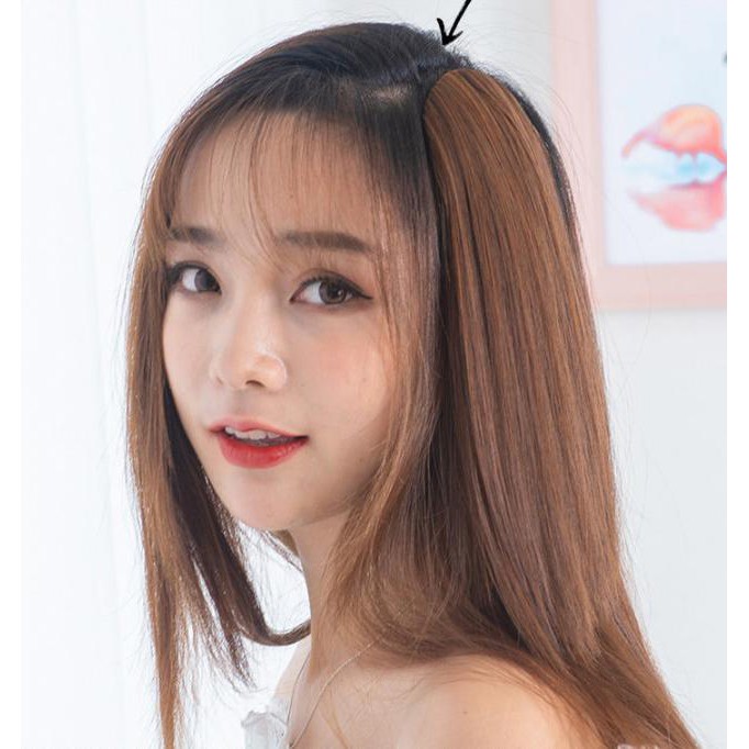 [Mã BMBAU50 giảm 7% đơn 99K] Tóc Mái Kẹp Phồng 2 Bên MP09 [ WINA ] Sợi Tơ Chịu Nhiệt 30cm ( 1 cái )