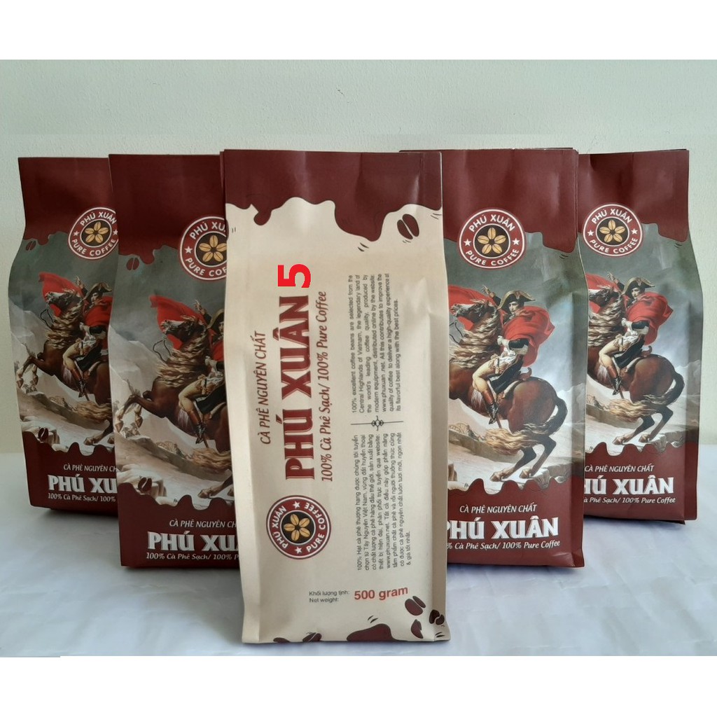 Cà phê phin - 1kg cà phê bột - Phú Xuân 5