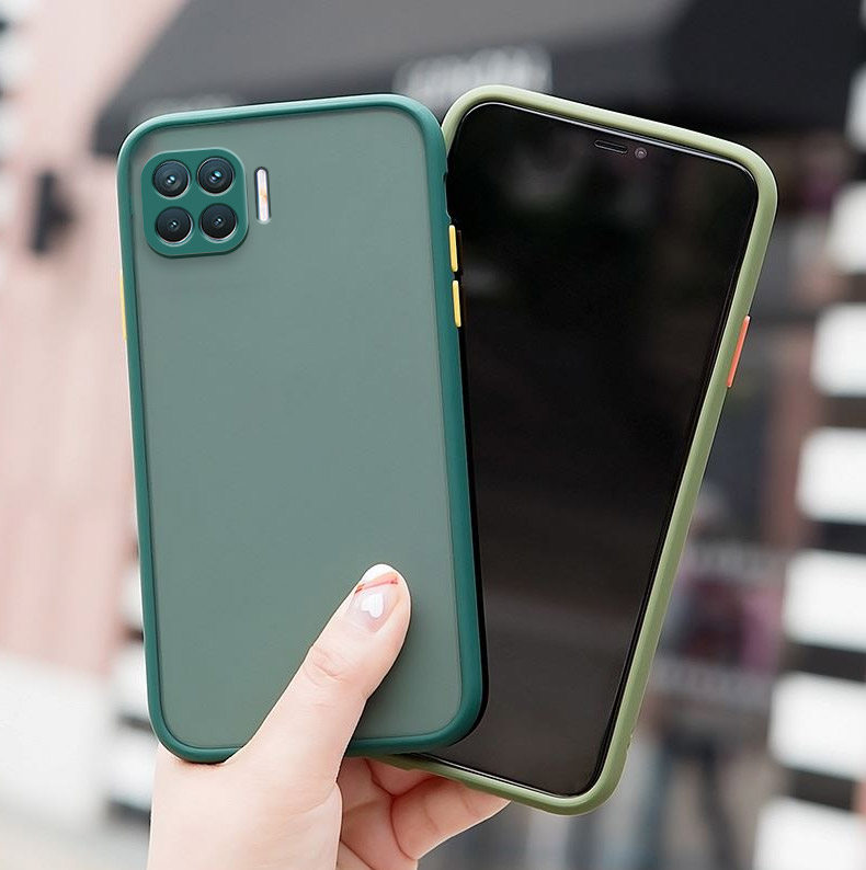 Ốp Điện Thoại Nhám Chống Sốc Bảo Vệ Camera Cho Oppo F11 F17 F9 Pro Reno 4f A93 A73 | BigBuy360 - bigbuy360.vn