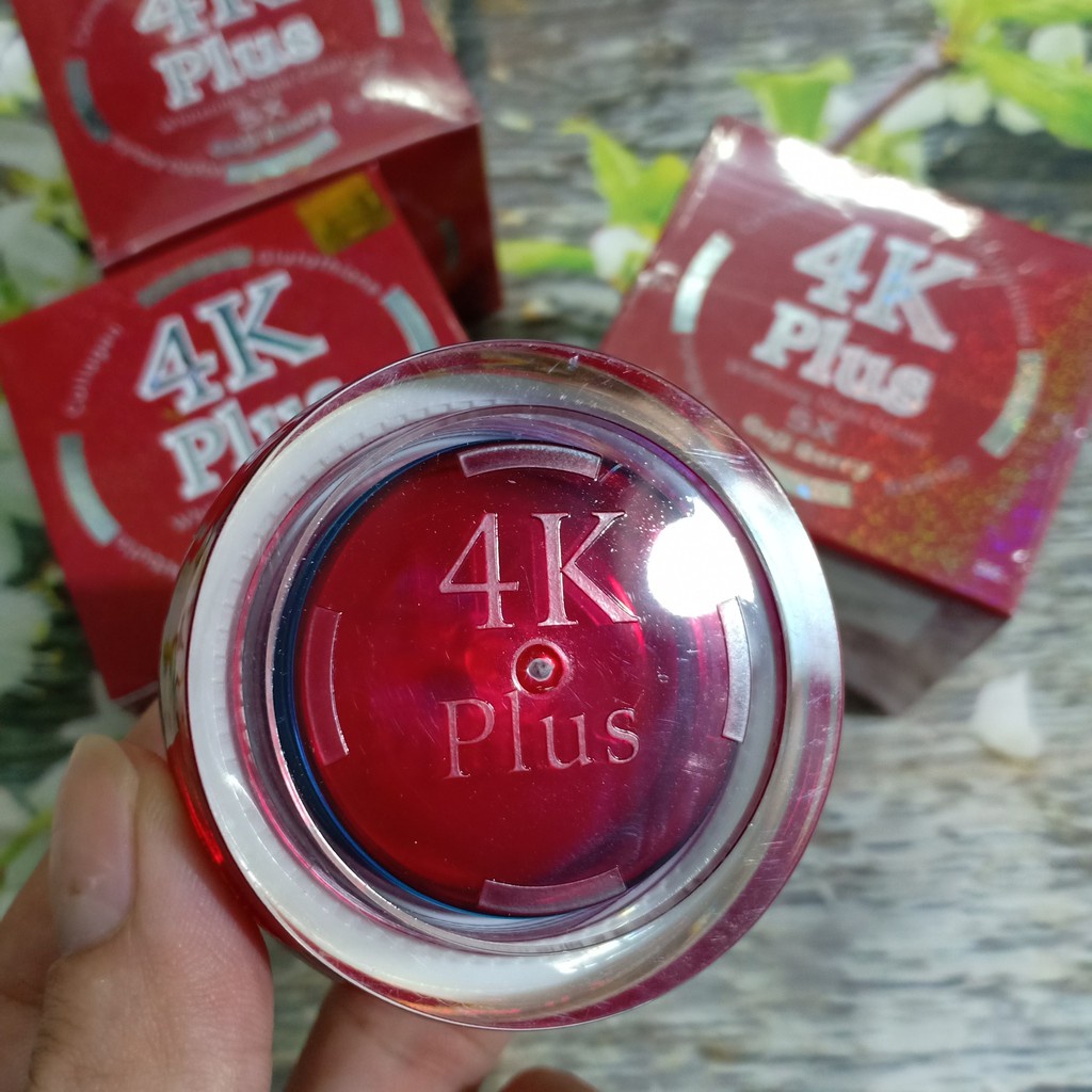 [Có tem] Kem 4K Plus 5X Đỏ Thái Lan chính hãng - Ngừa Mụn, mờ thâm mụn