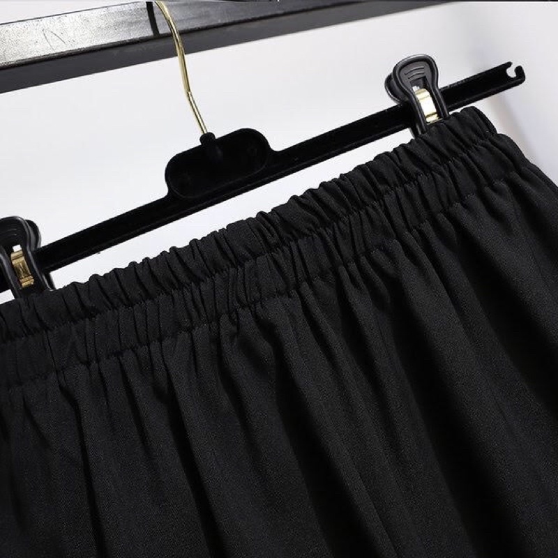 quần short váy big size màu đen size lớn 60-100kg