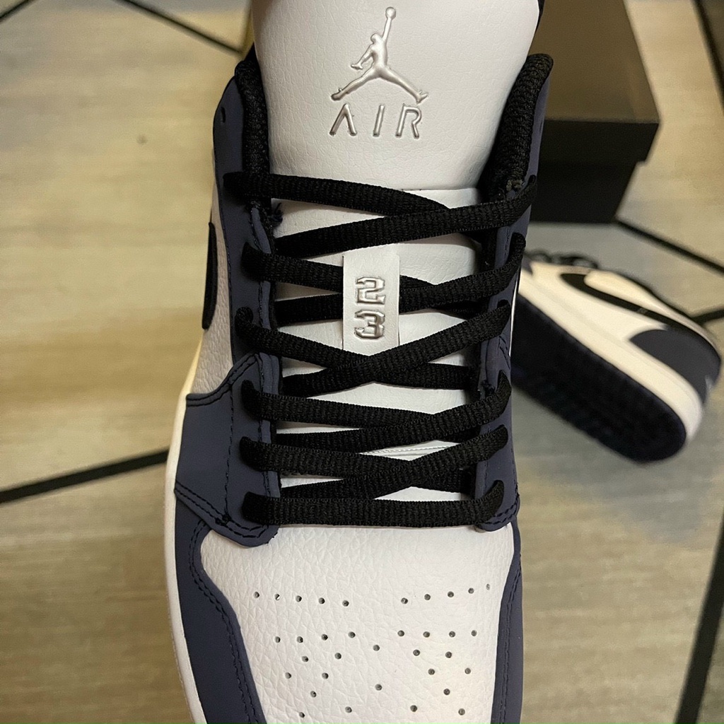 (Mr.D SNEAKER) LOW NAVY XANH ĐEN HÀNG SC - Full Hộp Tặng Kèm Tất Và Hộp Bảo Vệ | BigBuy360 - bigbuy360.vn