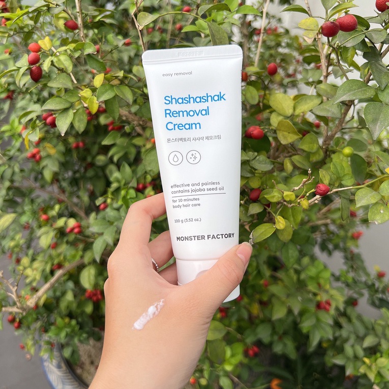 Kem Triệt Lông Shakshashak Removal Cream - Gel Triệt Lông Nhanh Chóng Và An Toàn Không Gây Mẩn Ngứa, Kích Ứng