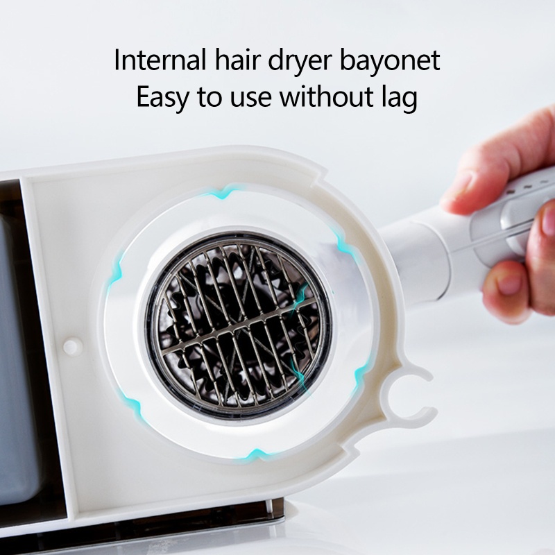 Giá Đỡ Máy Sấy Tóc Gắn Tường Đa Năng Tiện Dụng