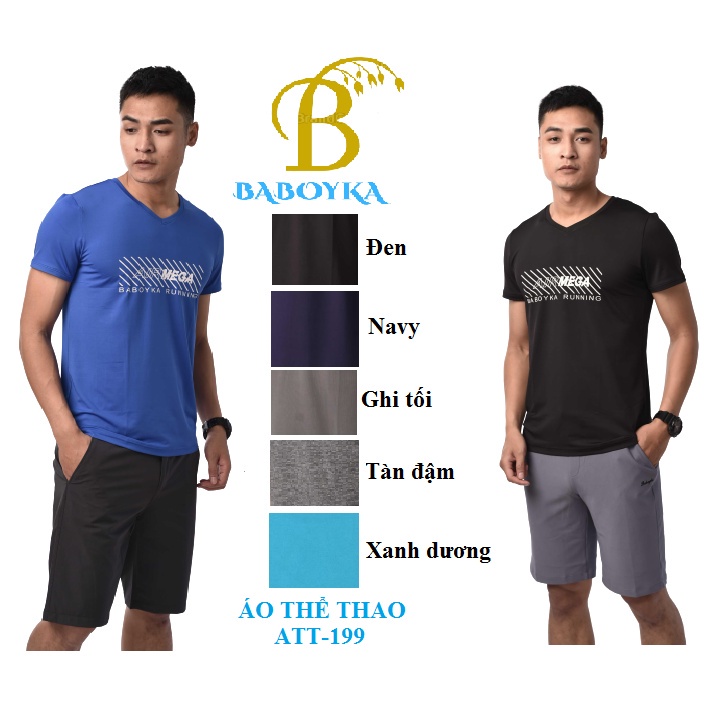 ÁO THỂ THAO NAM CHẤT COOLMAX MÁT LẠNH MÙA HÈ [ATT199] | BigBuy360 - bigbuy360.vn