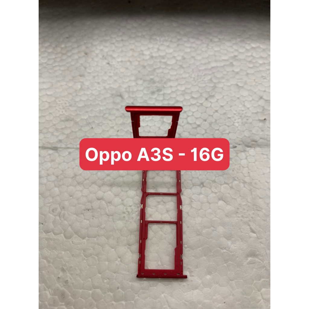 Khay sim Realme C1 / oppo A3s 16G (bản lỗ chọc sim dưới)