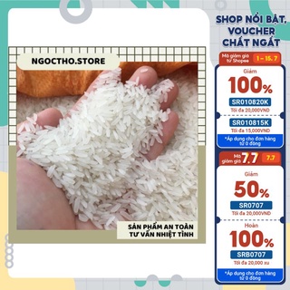Gạo thơm thái tách từ bao 25kg gạo dẻo, thơm, ngọt ngon!
