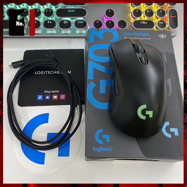 Mua Chuột Không Dây Máy Vi Tính Gaming Logitech G703 Led RGB Mouse Văn ...