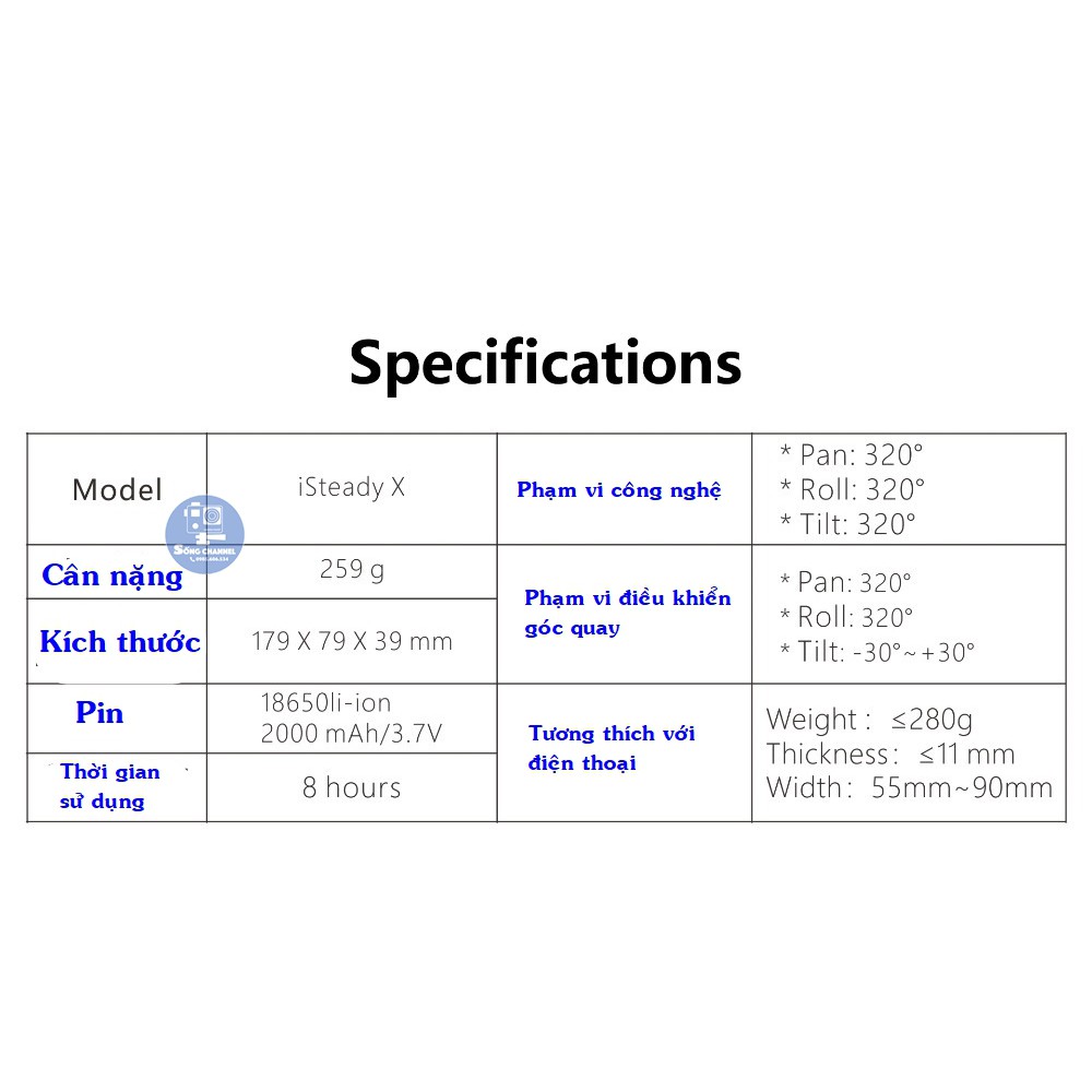 Gimbal Tay Cầm Chống Rung Cho Điện Thoại Hohem iSteady X (Gimbal 3 trục nhẹ nhất thế giới) | WebRaoVat - webraovat.net.vn