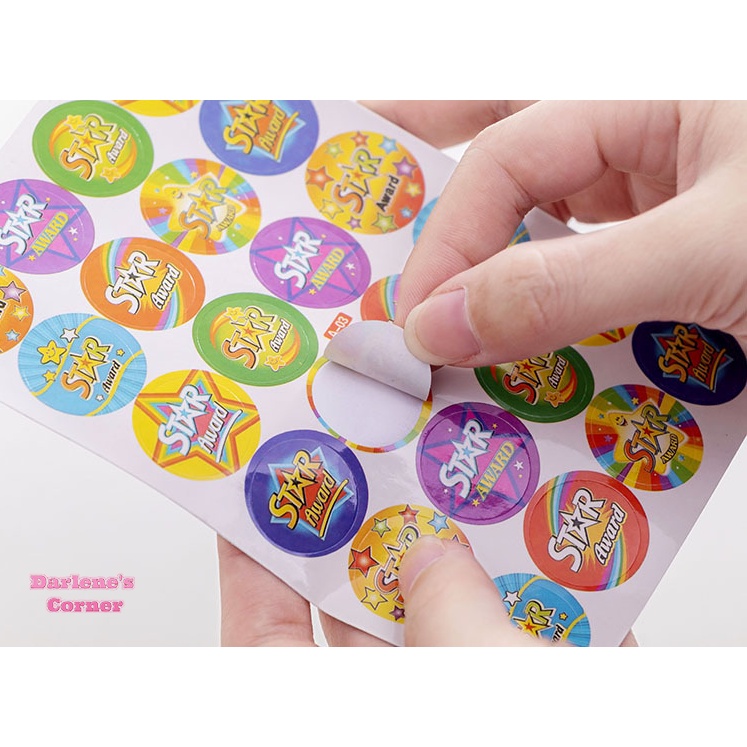 Sticker khen thưởng ngôi sao Star