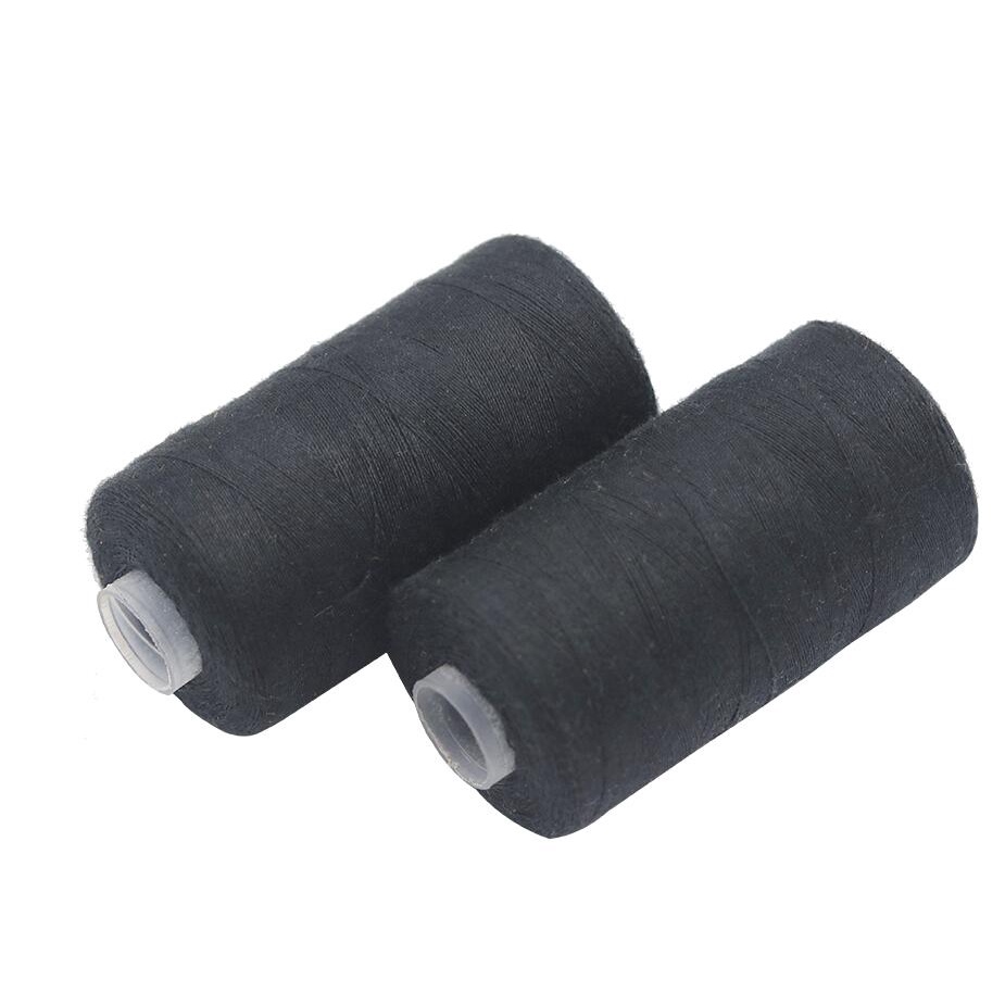 Set 2 Cuộn Chỉ May 500M Hai Màu Trắng Đen