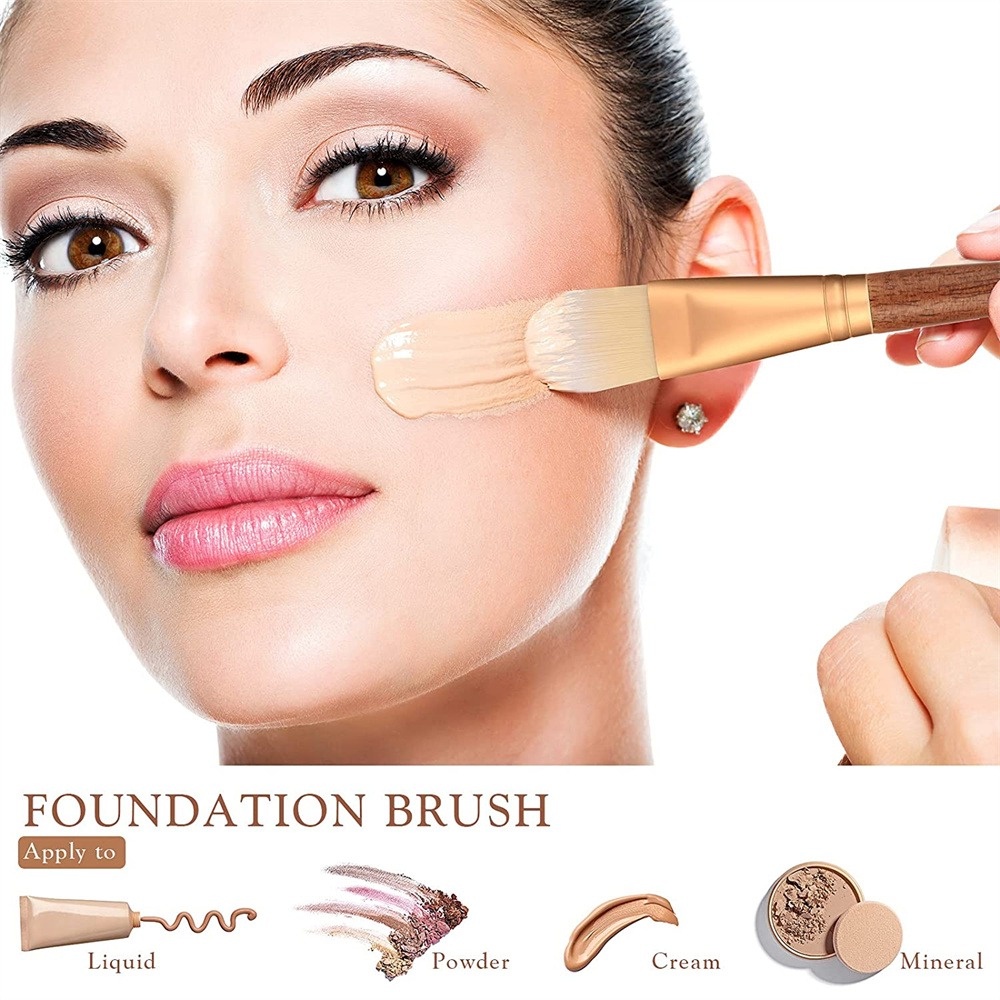 Cọ Đắp Mặt Nạ Dạng Lỏng Đầu Cọ Mềm Chăm Sóc Da Mặt