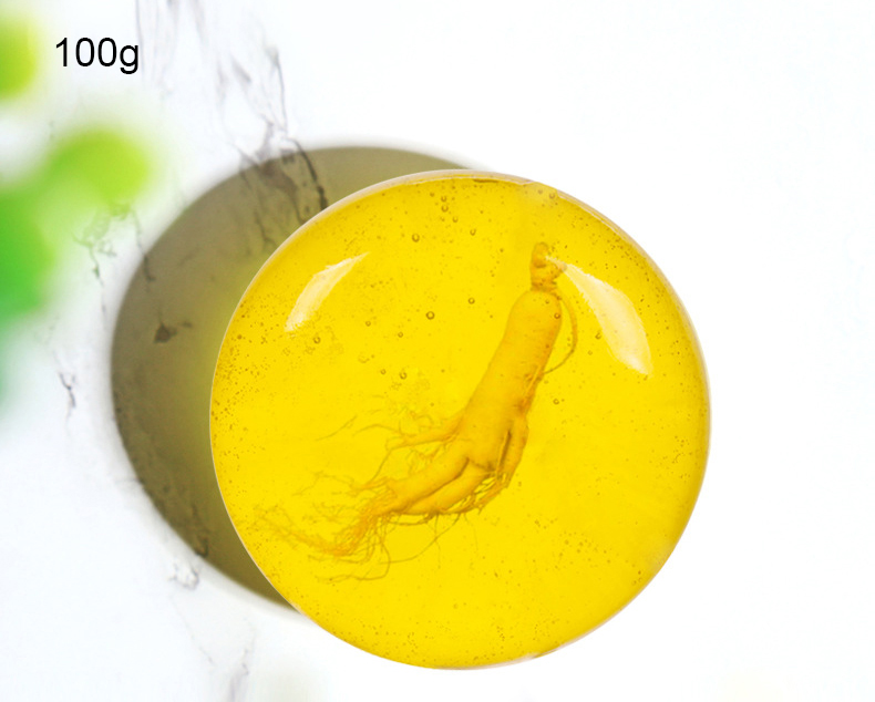 Xà phòng rửa mặt chiết xuất nhân sâm/sữa dê kiềm dầu