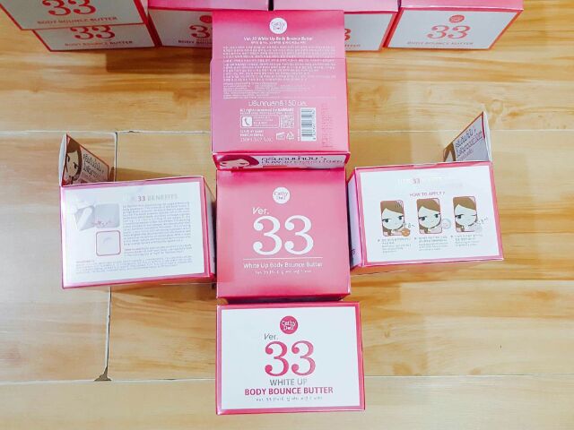 Kem Dưỡng Trắng Da Toàn Thân Cathy Doll Ver.33 White Up Body Bounce Butter 150ml