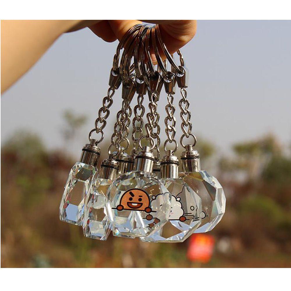 Móc Khóa Biểu Đồ EUCA|Đèn Trong Suốt