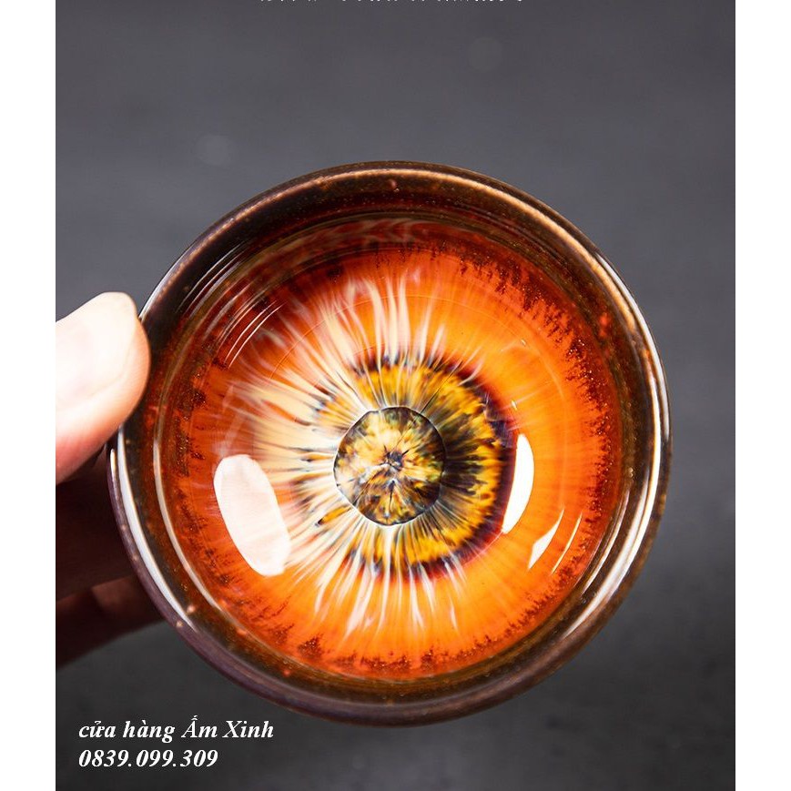 chén thiên mục lông thỏ