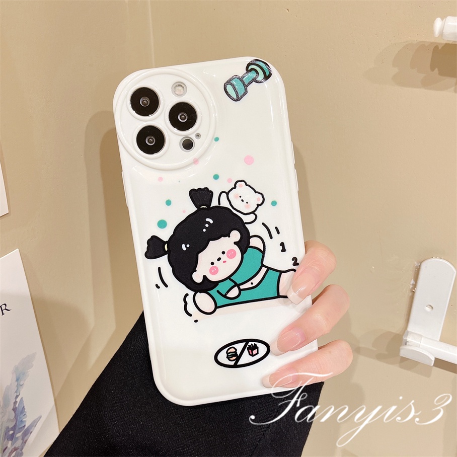 Ốp Điện Thoại Mềm Có Đệm Khí Chống Rơi Cho iPhone 14 13 12 11 Pro Max X XR Xs Max 8 7 6 6s Plus SE 2020