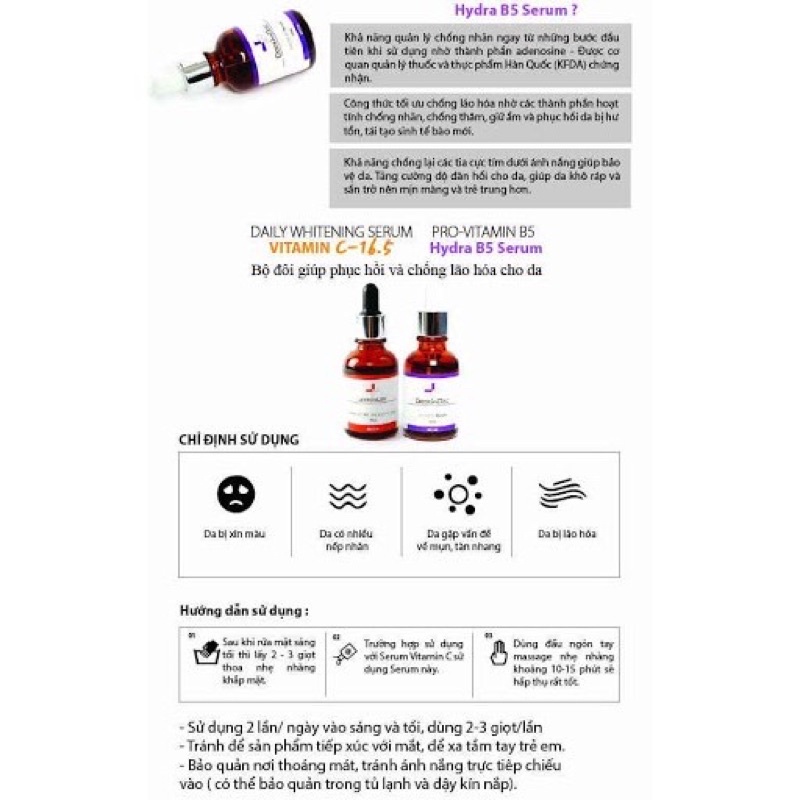 [CHÍNH HÃNG]SERUM B5 GOODNDOC dưỡng ẩm phục hồi, GOODNDOC B5 làm sáng da chống lão hóa GOODNDOC HYDRA B5 30ml ( MẪU MỚI) | BigBuy360 - bigbuy360.vn