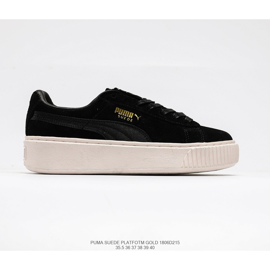 GIÀY SNEAKER MÃ SẢN PHẨM_ Puma Suede Platfotm Gold  NHIỀU MÀU PHONG CÁCH FULLBOX + FREESHIP