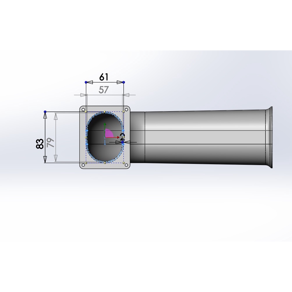 Ống thông hơi Marshall Woburn 3 in3d