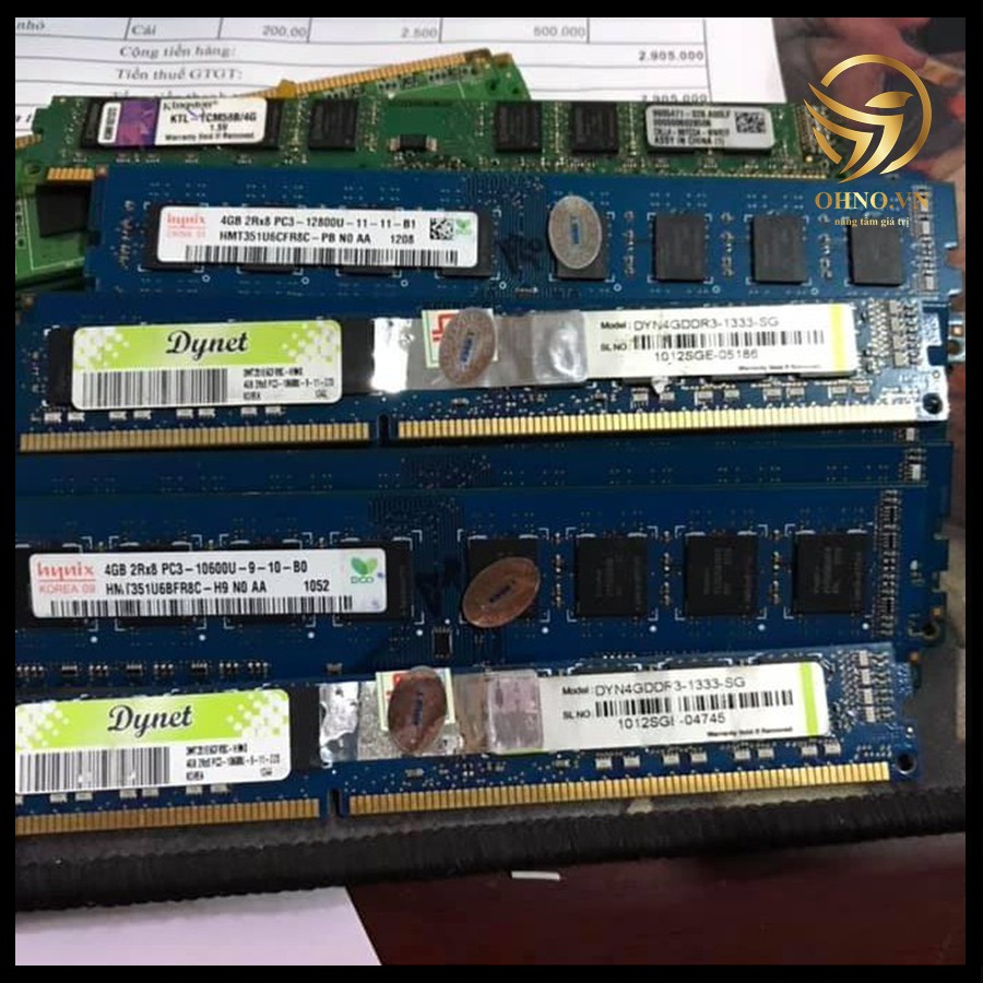 RAM Máy Tính PC Cũ Renew 4G & 8G RAM DDR3 Tốc Độ Cao Chính Hãng - OHNO VIỆT NAM