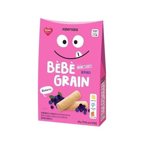 Bánh ăn dặm ngũ cốc dinh dưỡng Kemy Kids cho bé 6m+ (Hàn Quốc)