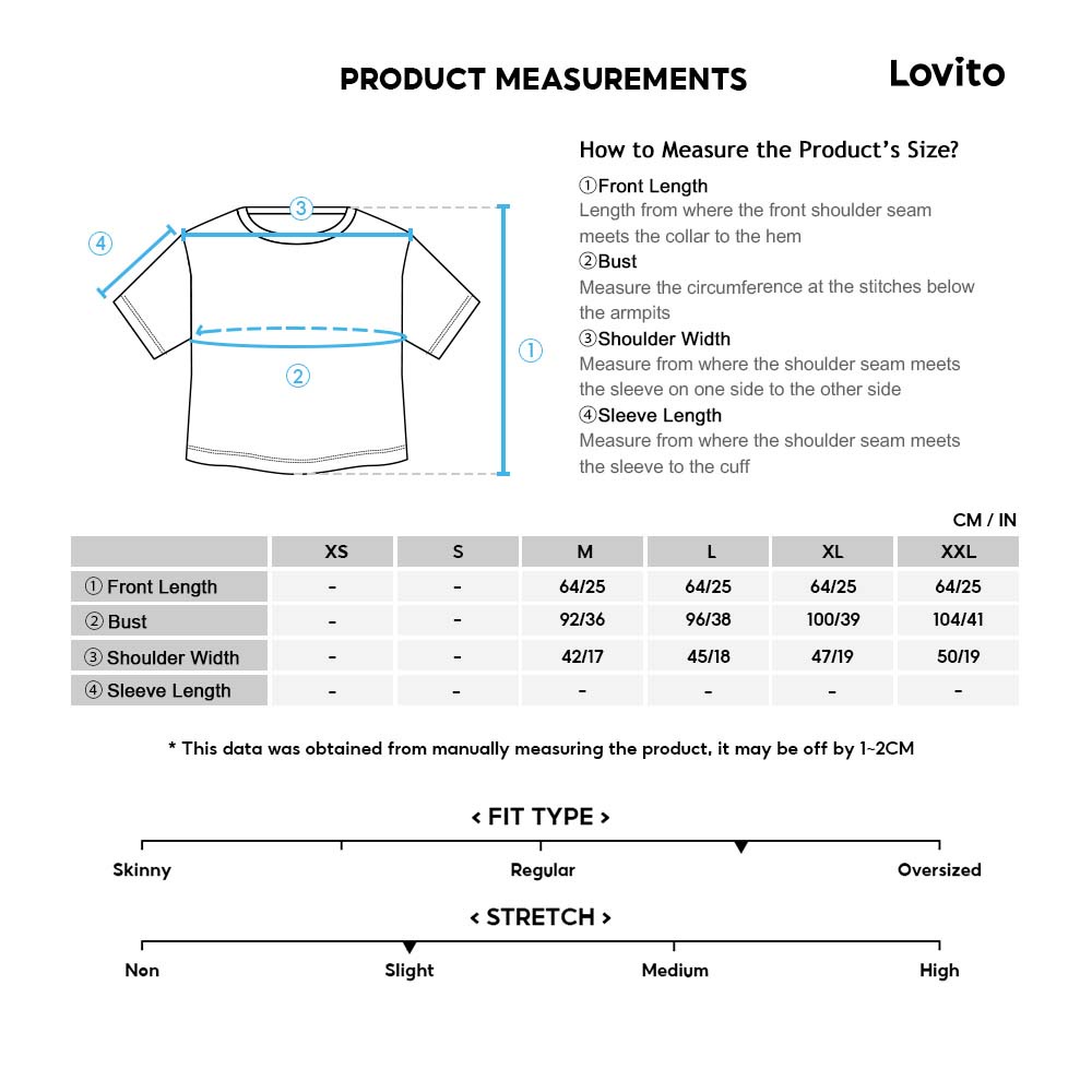 Lovito Áo thun sát nách cổ tròn màu trơn L07068