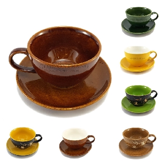 Cốc Cafe Cappuccino  220ml  nhiều màu sắc