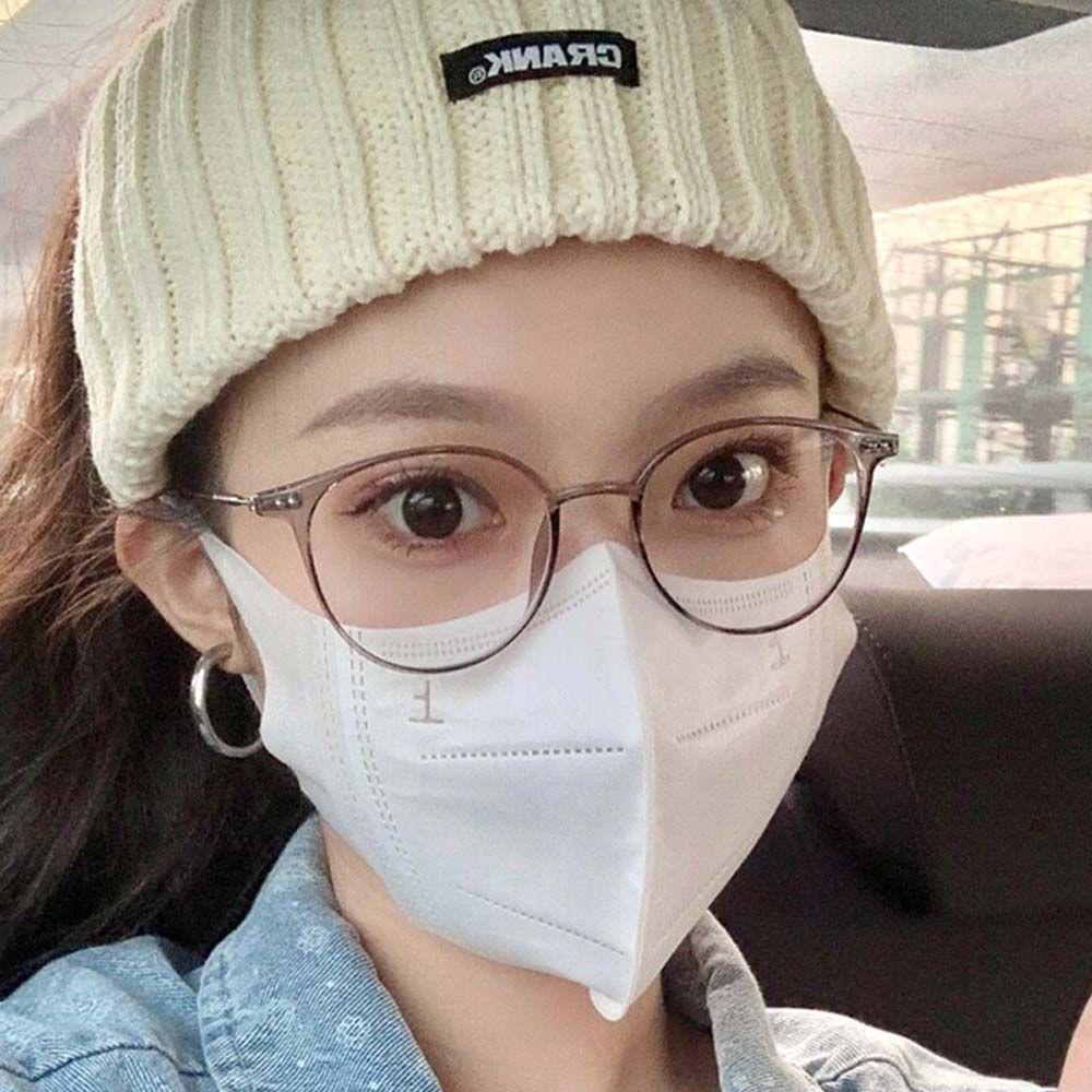 Kính Chống Bức Xạ WMES15H Tròng Vuông Màu Đen Ngọt Ngào Cho Nữ