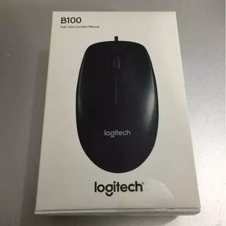 Chuột máy tính có dây Logitech B100 Black